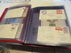 Delcampe - WELTWEIT  Posten  Verschiedene  BELEGE / F D C / GANZSACHEN / SONDERSACHEN  Im  LEUCHTTURM  RINGBINDER - Collections (with Albums)