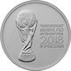 RUSSIA RUSSLAND RUSSIE 25 ROUBLE RUBLE FIFA SOCCER WORLD CUP 2017 / 2018 UNC - Russia