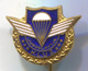Parachute, Parachutting - Yugoslavia, Army Military, Vintage Pin, Badge, Abzeichen, Enamel - Fallschirmspringen
