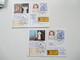 Delcampe - Österreich 1983 MK / FDC / Sonderstempel ATM Nr. 1. 42x FDC / Verschiedene Stempel + 10x Nr. 1728 FDC Verschiedene Stemp - Storia Postale