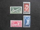 A). TB Serie N° 183 Au N° 186, Neufs XX . - Unused Stamps