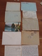 Delcampe - LOT 102 TIMBRES VOIRE CACHET  SUR LETTRES ETRANGERES FIN XIX A 1948 VOIR PHOTOS - Autres & Non Classés