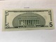 USA United States $5.00 Banknote Uncirculated 1999  #8 - Devise Nationale