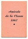 MENU AMICALE DE LA CLASSE 1947  ISSOUDUN TRAITEUR J.AUDOUX - Menus