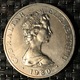 1980 Gibraltar Queen Mother Crown Coin - Gibilterra