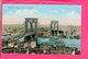 Cpa  Carte Postale Ancienne  - New York Brooklyn Bridge - Ponts & Tunnels