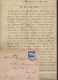 MILITARIA CORRESPONDANCE MILITAIRE SUR Let TIMBRE ALLEMAND ECRITE DE OBRRAHMEDE SOLDAT HANDENPUT JULES POUR FIVES LILLE - 1939-45