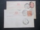 Tasmania, Australia: 1898 & 1899 Postal Cards To Melbourne, Etc. (#PD10) - Postal Stationery