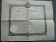 DIPLOME DE LICENCIE EN DROIT PARIS 1887 - Diploma & School Reports