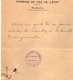 VP12.079 - LYON 1914 - 4è Congrès De Médecine - Lettre D'invitation Pour Se Rendre De CAEN à PARIS Par Le Chemins De Fer - Andere & Zonder Classificatie