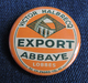 Pin Button Badge Ø38mm (bière) Victor Halbrecq EXPORT ABBAYE  ( LOBBES ) - Bière