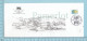 Sherbrooke Quebec - Phila Sherbrooke 1970, Enveloppe Commémorative, Postmark 2002, Timbre Roulette, Esquisse Sherbrooke - Gedenkausgaben