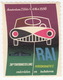 Amsterdam 23 Febr. T/m 4 Mrt. 1956 - 36e Tentoonstelling RAI Personenauto's - Sluitzegel - Andere & Zonder Classificatie