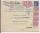 1939 - MERCURE + PAIX Sur LETTRE Par AVION Avec RARE CACHET "CANNES AVION" (ALPES MARITIMES) - 1960-.... Lettres & Documents