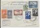 1937 - CARTE COMMEMORATIVE Du 1° VOL BELGIQUE - CONGO BELGE Par AVION RETARDE De 10 JOURS - Cartas & Documentos