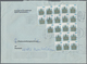 29152 Nachlässe: Postzustellungsurkunden, Zwei Kartons Mit über 2.000 Belegen, Dabei Tolle Mehrfachfrankat - Kilowaar (min. 1000 Zegels)