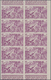 Delcampe - 29442 Französisch-Indochina: 1946, "DU CHAD A RHIN", Complete Set In Imperforate Blocks Of Ten, Unmounted - Brieven En Documenten