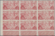 29443 Französisch-Ozeanien: 1946, "DU CHAD A RHIN", Complete Set In Imperforate Blocks Of Nine, Unmounted - Andere & Zonder Classificatie