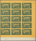 29446 Guadeloupe: 1905, 5fr. Pointe-a-Pitre IMPERFORATE, 25 Copies Within Marginal Units (block Of 15 And - Brieven En Documenten