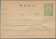 Delcampe - 29496 Korea-Nord: 1950, Stationery Cards Mint: 50 Ch. Pale Blue National Flag (2). And 50 Ch. Order Of Mer - Korea (Noord)