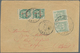 29509 Marokko - Scherifische Post: 1899/1912, Group Of 10 Covers/cards, Comprising Sherifian Post Mixed Fr - Marokko (1956-...)