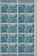 29537 Reunion: 1946, "DU CHAD A RHIN", Complete Set In Imperforate Blocks Of Ten, Unmounted Mint. Maury PA - Lettres & Documents