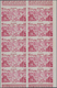 29537 Reunion: 1946, "DU CHAD A RHIN", Complete Set In Imperforate Blocks Of Ten, Unmounted Mint. Maury PA - Brieven En Documenten