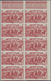 29538 St. Pierre Und Miquelon: 1946, "DU CHAD A RHIN", Complete Set In Imperforate Blocks Of Ten, Unmounte - Andere & Zonder Classificatie