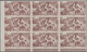 29568 Wallis- Und Futuna-Inseln: 1946, "DU CHAD A RHIN", Complete Set In Imperforate Blocks Of Nine, Unmou - Sonstige & Ohne Zuordnung