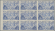 29568 Wallis- Und Futuna-Inseln: 1946, "DU CHAD A RHIN", Complete Set In Imperforate Blocks Of Nine, Unmou - Sonstige & Ohne Zuordnung