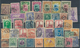 29577 Alle Welt: 1860/1980, (ca.), Mainly Classic / Semi-classic Stamps From All Arround The World On Over - Verzamelingen (zonder Album)