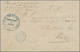 29644 Thematik: Polizei / Police: 1800/1850, Group Of 8 Entire Letters With Official Handstamps From Polic - Polizei - Gendarmerie