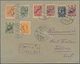 29673 Estland: 1918/1943 (ca.), Assortment Of Apprx. 90 Covers/cards/stationeries/ppc, Comprising A Good R - Estland