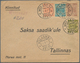 29673 Estland: 1918/1943 (ca.), Assortment Of Apprx. 90 Covers/cards/stationeries/ppc, Comprising A Good R - Estland