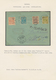 29676 Estland: 1918/1920, Specialised Collection Of Early Issues, Neatly Arranged On Written Up Pages, Com - Estland