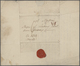 29679 Frankreich - Vorphilatelie: 1728/1820 Ca., Interesting Lot With Ca.30 Entire Letters And Documents, - 1792-1815 : Departamentos Conquistados