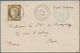29685 Frankreich: 1850/1885, Comprehensive Collection With 23 Covers, Comprising Vertical Pairs Of 10 C Ye - Gebruikt