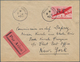 29727 Frankreich - Militärpostmarken: 1944/1945, Courrier Aero-Naval Francais-United States, "RF"-overprin - Militaire Zegels