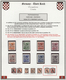Delcampe - 29772 Kroatien: 1941, 12 Apr, 1st Overprint Issue, Specialised Mint Assortment Of Apprx. 100 Stamps Showin - Croatia