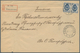 29773 Lettland: 1897/1915, Group Of 7 Covers From The Russian Era, Comprising A Block Of Six 7 Kop Bluem O - Letland