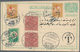 29883 Türkei: 1870/1930 Ca., Lot With Ca.90 Covers And Documents, Comprising Various Postal Stationery Car - Brieven En Documenten