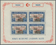 29885 Türkei - Zwangszuschlagsmarken Für Den Roten Halbmond: 1944/1945, Souvenir Sheets "HAVA KURUMU JARDI - Liefdadigheid Zegels