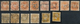 29990 Preußen - Marken Und Briefe: 1850/1867, Meist Gestempelte Steckkartenpartie Von 82 Marken, Etwas Unt - Andere & Zonder Classificatie