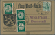 30008 Deutsches Reich - Germania: 1912, Flugpost Rhein/Main, Partie Von Drei Karten, Dabei Karte Mit 2mal - Unused Stamps