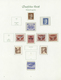 30057 Feldpostmarken: 1942/1945, Gehaltvolle Sammlung Auf Selbstgestalteten Blättern, Dabei Inselpost Mi.7 - Autres & Non Classés