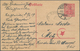 30065 Zensurpost: 1919, RHEINLAND-BESETZUNG, Partie Mit 12 Briefen, Karten Und Ganzsachen, Dabei Post Vom - Sonstige & Ohne Zuordnung