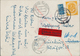 30121 Bundesrepublik Deutschland: 1951/1954, Partie Mit 6 Belegen Posthorn/Heuss, Dabei 70, 80 U. 90 Pf Po - Sonstige & Ohne Zuordnung
