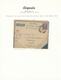 31093 Deutschland: 1942/45, Military Related Air Mail In WWII, Collection Mounted On Pages W. Franked Item - Verzamelingen