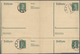 31109 Deutschland - Ganzsachen: 1873/1940 (ca). Sammlung Von Insgesamt 74 Postkarten, Gebraucht Oder Ungeb - Verzamelingen