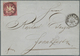 31153 Altdeutschland: 1851/1915 (ca.), Album Mit Briefen Ud GA Dabei Viel Baden Mit U.a. 6x 4 EF, 6+7 MiF, - Verzamelingen